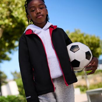 Regatta Kids Ablaze Soft Shell Jacket Thumbnail