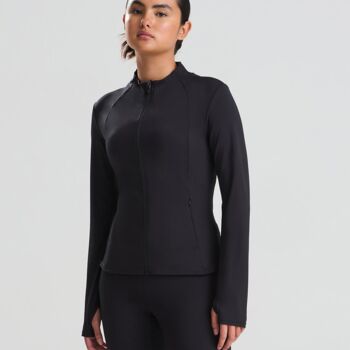 Women’s recycled tech-zip jacket Thumbnail