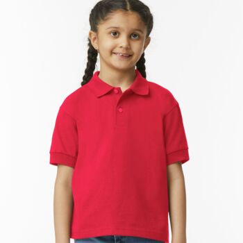 Gildan Kids DryBlend® Jersey Polo Shirt Thumbnail