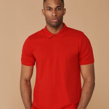 Henbury Modern Fit Cotton Piqué Polo Shirt Thumbnail