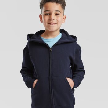 Classic 80/20 kids hooded sweatshirt jacket Thumbnail