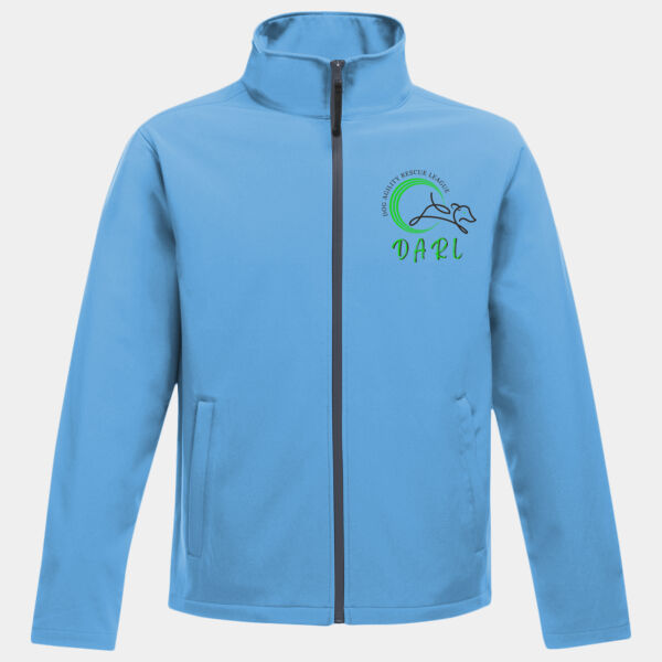 Darleague  ( Black text) - Ablaze printable softshell Thumbnail