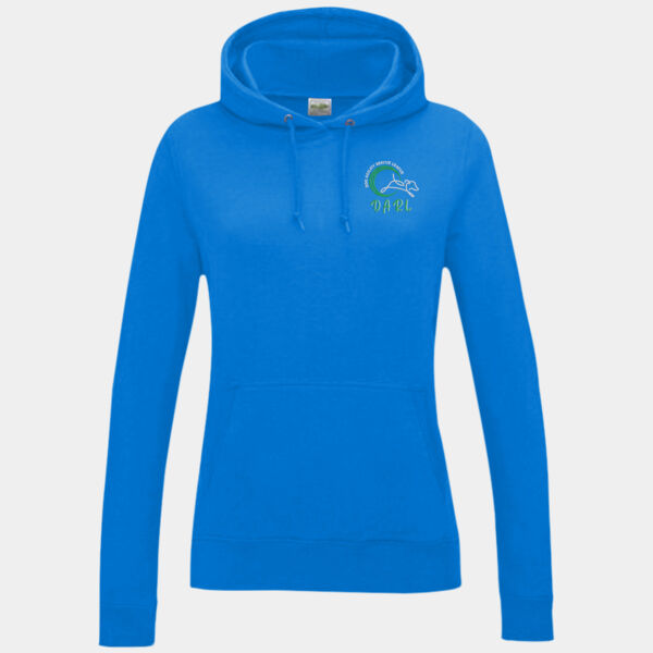 DARLEAGUE white embroidery - Girlie college hoodie DARLEAGUE white embroidery - Girlie college hoodie Thumbnail