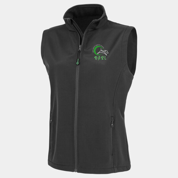 Darleague - Result Genuine Recycled Ladies Printable Soft Shell Bodywarmer Thumbnail